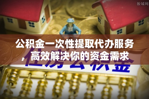 湖内公积金一次性提取代办服务，高效解决你的资金需求