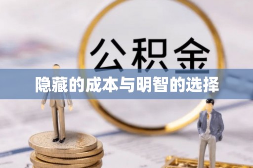 湖内隐藏的成本与明智的选择